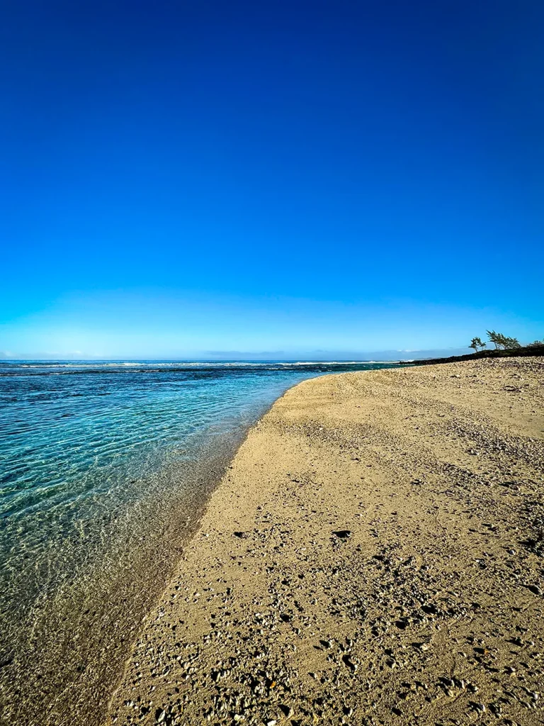 La mer devant Le Pétrel Blanc, à l'Ile de La Réunion